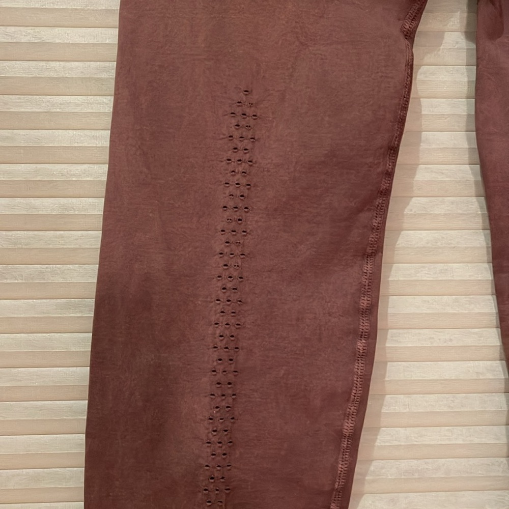 Nwot Fp Movement Rust Color Good Karma Leggings M… - image 6